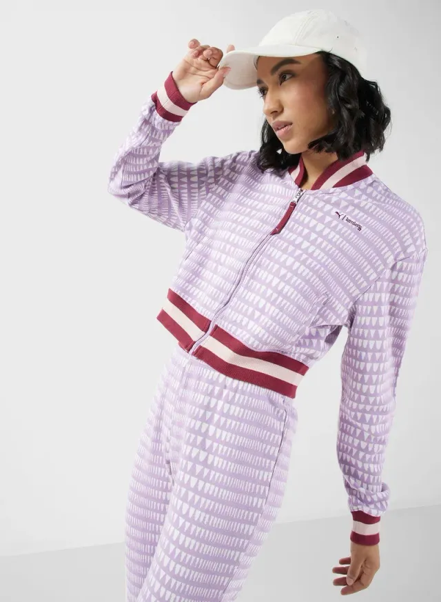 Lemlem Logo Jacket Mauve