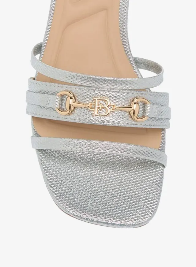 Women's Metal Accent Block Heel Sandals – image 4