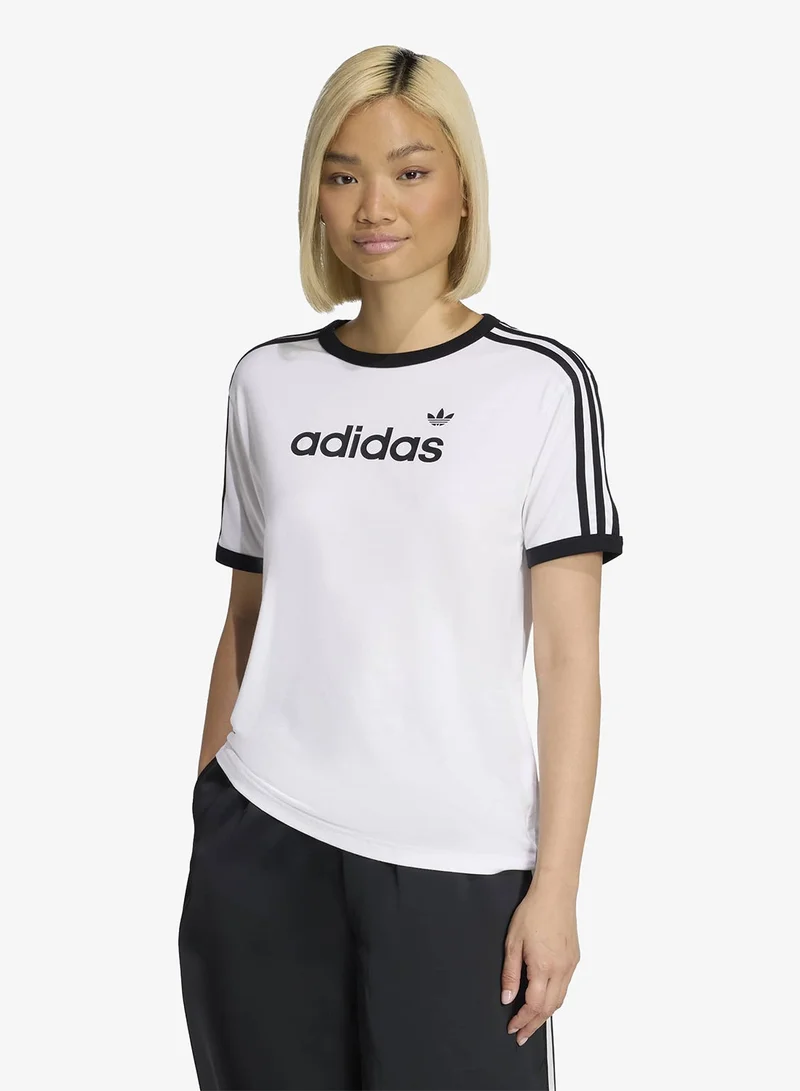 Linear T-Shirt White