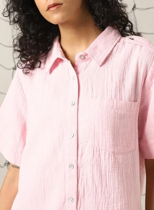 Self Design Double Cloth Pure Cotton Shirt With Trouser – image 7