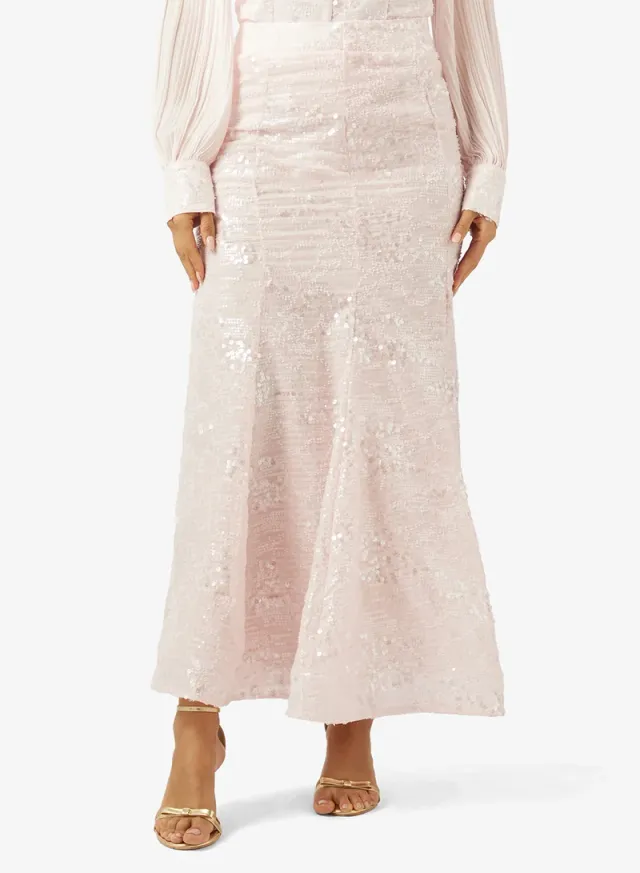 Shimmer Blouse & Skirt Set – image 4