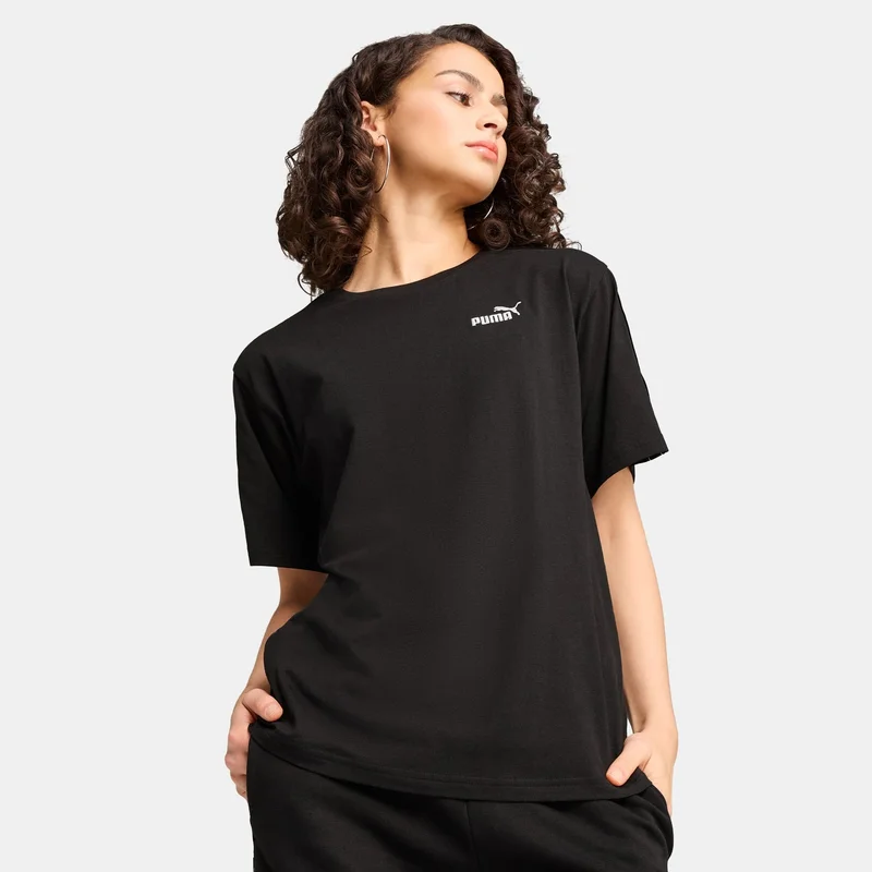 Women's Essentials Tape T-Shirt Black