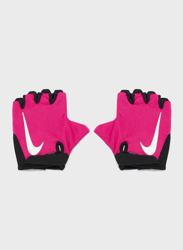 Women's Training Gloves - Pink/Black/White, Velcro Closure, Polyester/Pu Material – image 2