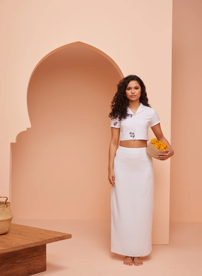Ankle-Length Maxi Skirt
