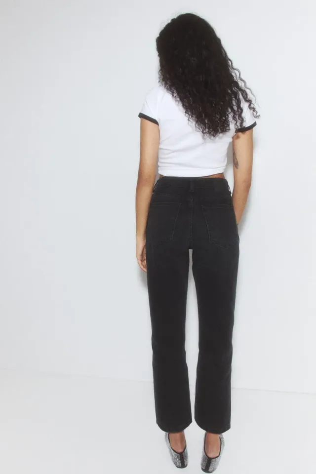 High-Rise Straight Ankle Jeans – image 2