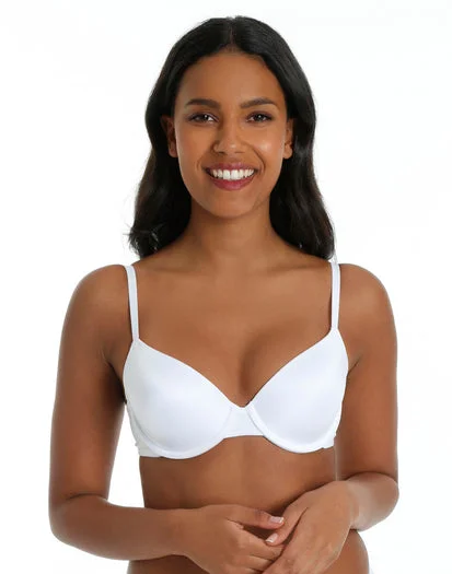 Isla & Evie Lightly Lined T-Shirt Bra White