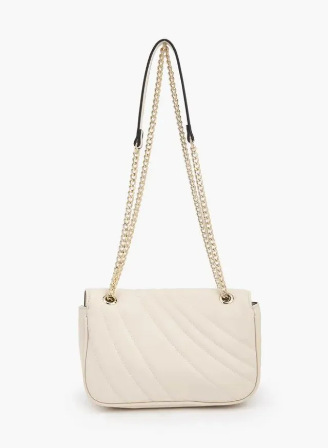 Quilted Chain Crossbody Bag – image 6