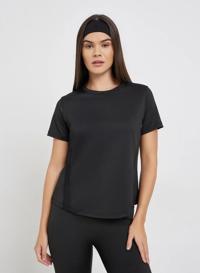 Laser Cut Mesh Panel Top Black