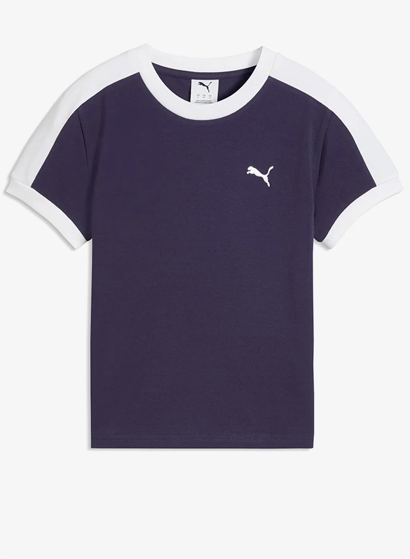 T7 Slim Fit T-Shirt Deep Plum