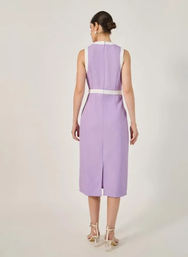 فستان ليلاك بلا أكمام – صورة 5