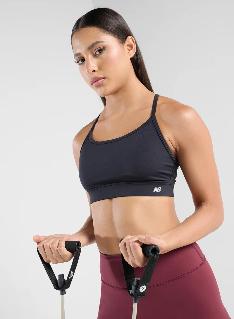 Essential Run Bra with Removable Pads Midnight Blue