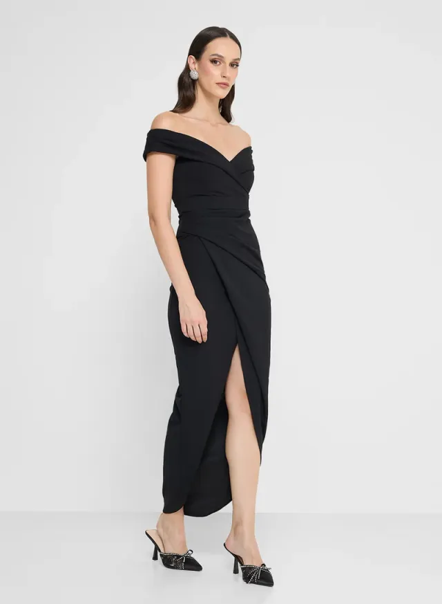 Side Slit Maxi Dress – image 2