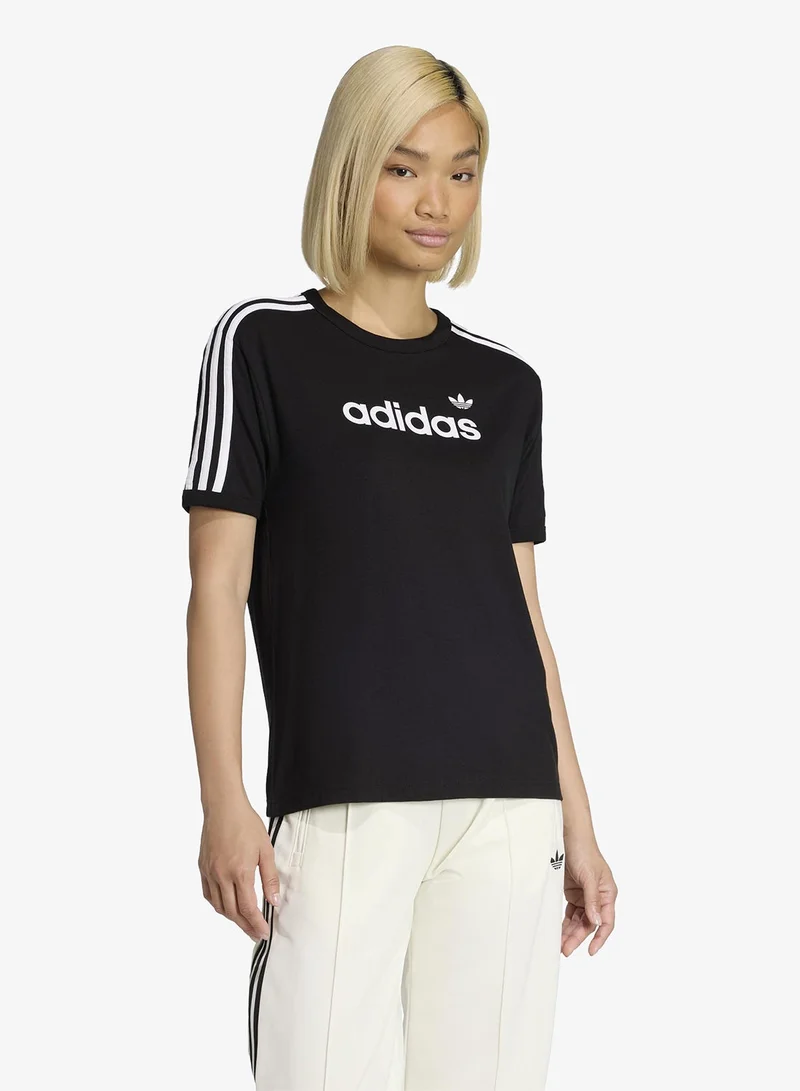 Linear T-Shirt Black