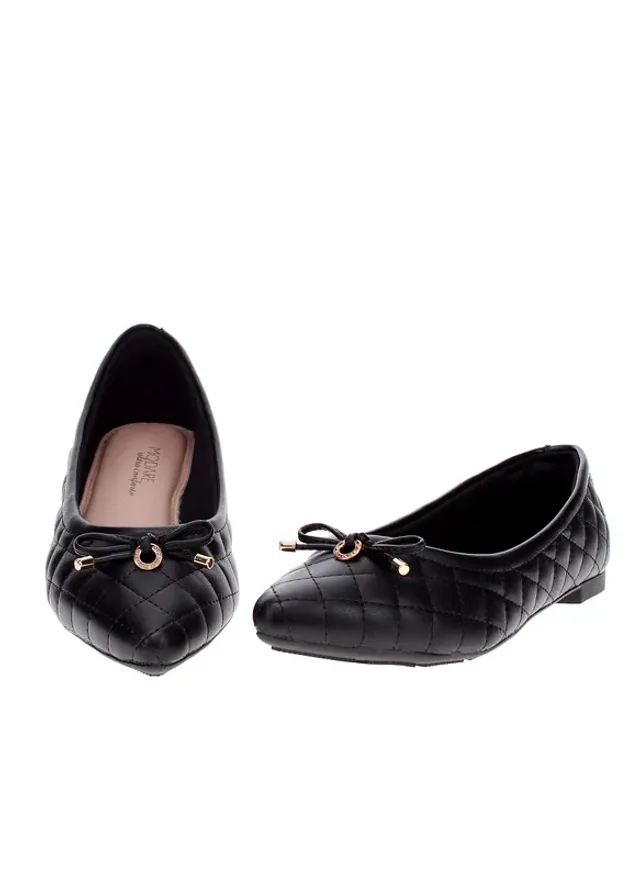 Women's Lightweight Slip-On Ballerina Flats Beige – image 4
