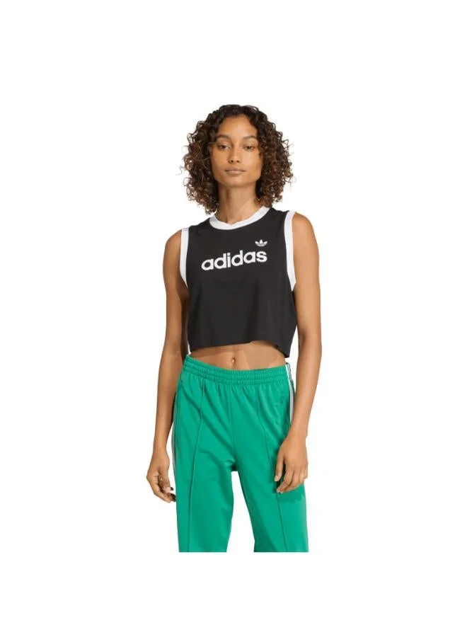 LINEAR Tank Top Black