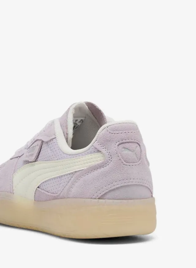 Lilac Frost Warm White Lace-Up Sneakers - Palermo Collection – image 5