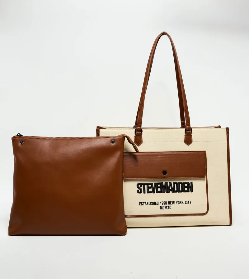 حقيبة توت Everyday نسائي من Steve Madden، بيج