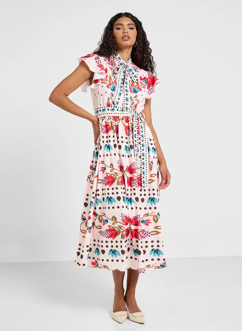 Floral Midi Dress