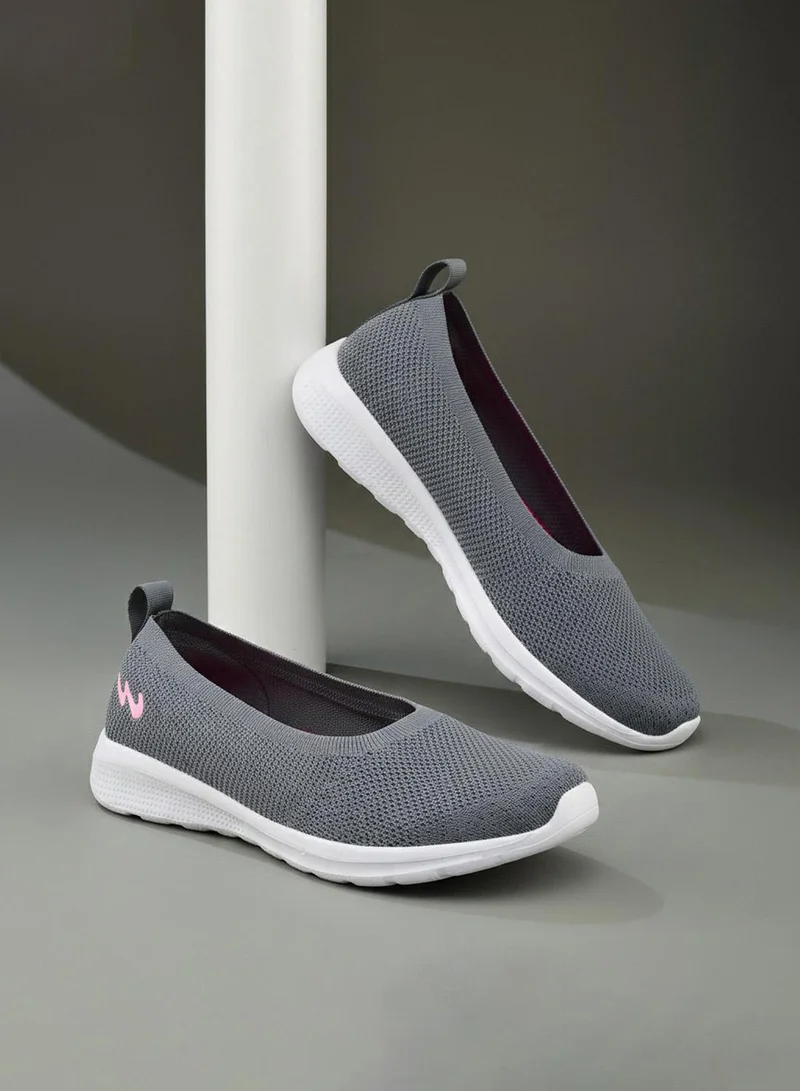 Women's Lightweight Slip-On Walking Shoes Gray