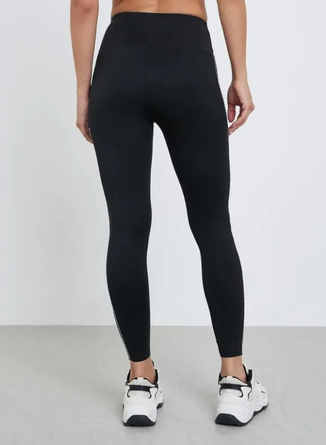 Contrast Side Piping Leggings – image 2