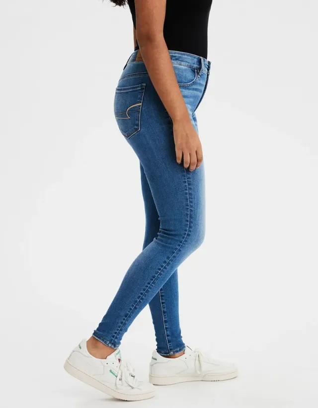 High-Rise Super Skinny Ankle-Length Denim Jeans – image 2