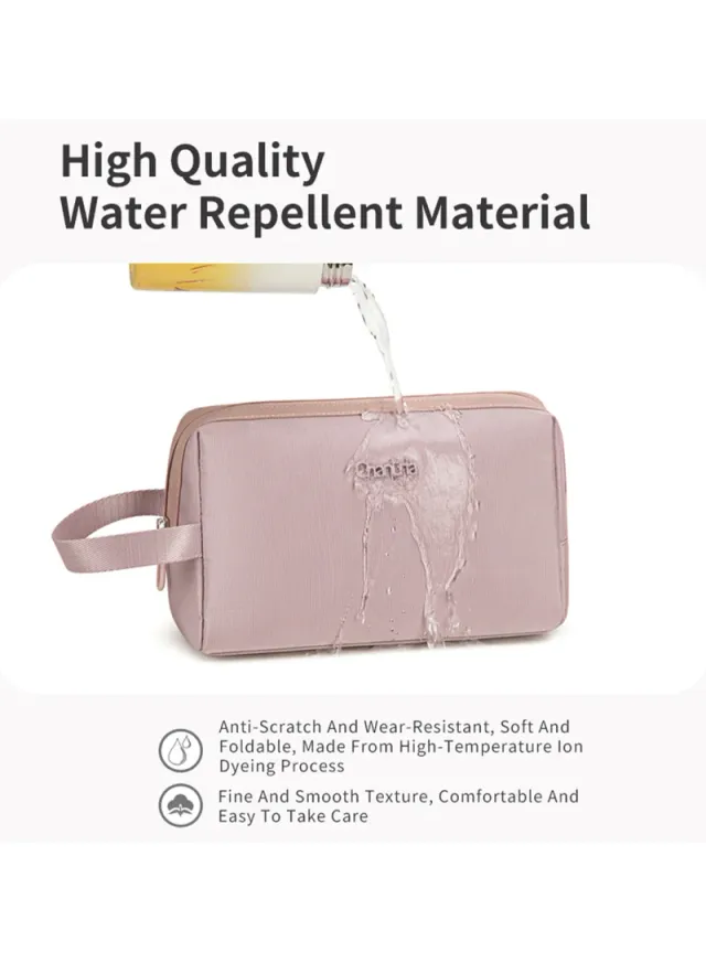 Lightweight Multi-Pocket Water-Resistant Clutch Bag Khaki – image 6