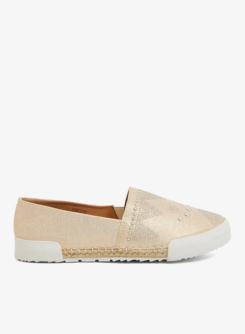 Studded Espadrille Wheat