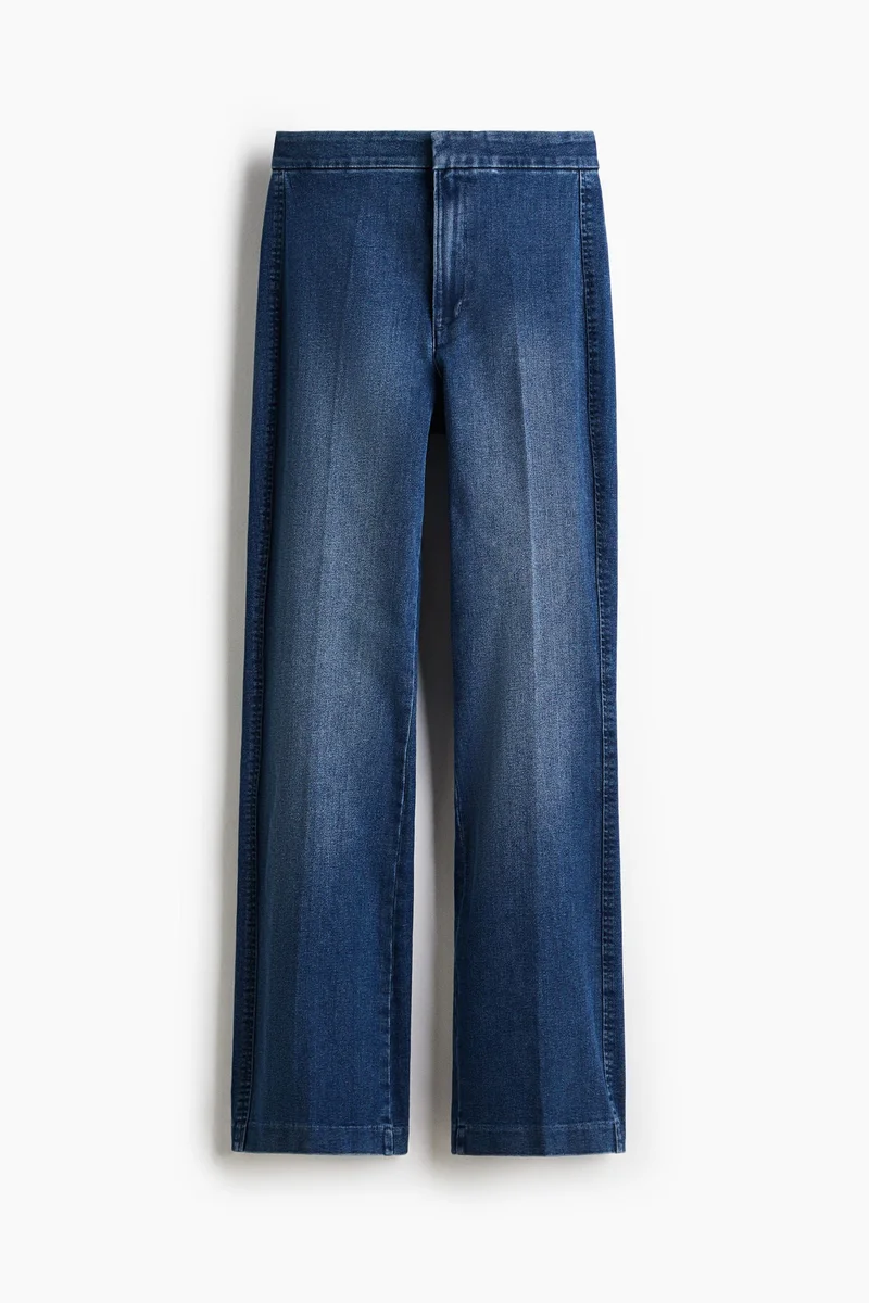 High-Waisted Flare Jeans