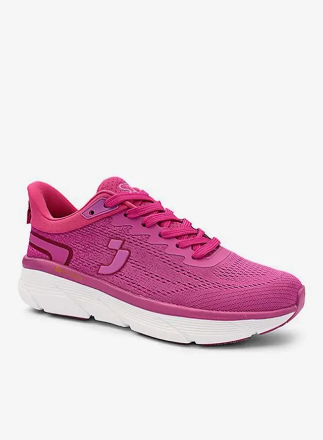 IconStyle Women's Fuschia Lace-Up Trail Running Sneakers