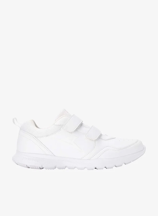 Power Casual Flat Velcro Sneakers White