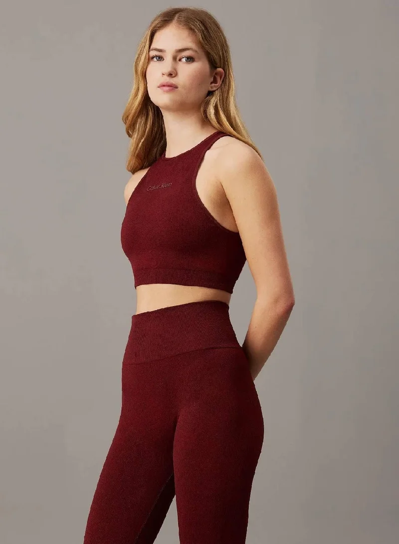 Low Impact Sports Bra Burgundy