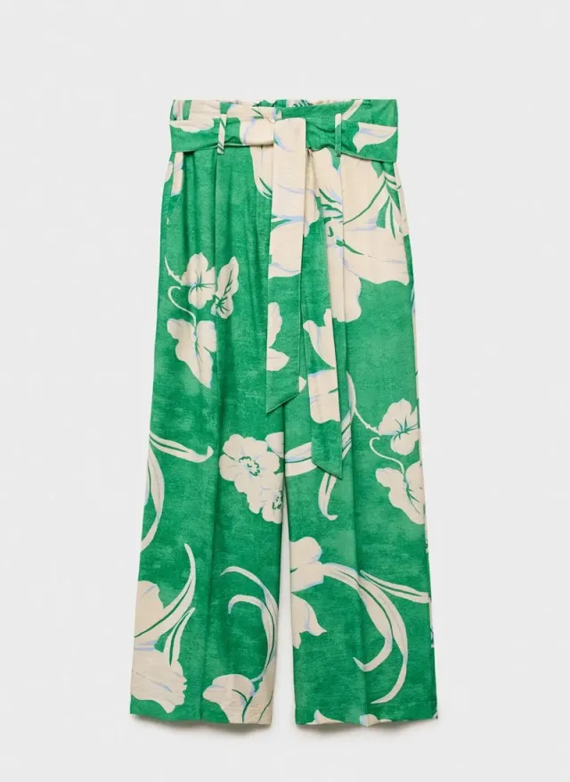High-Waist Printed Pants – image 5