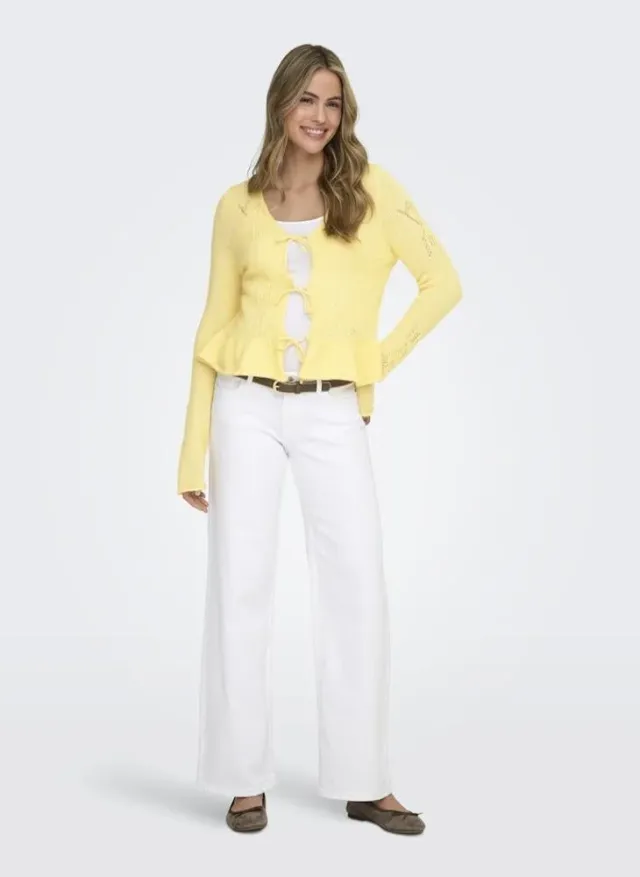 Onlhelga Long Sleeve Knitted String Cardigan – image 5