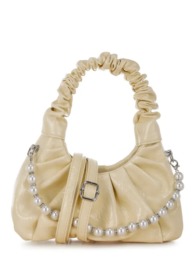 London Rag Ruched Crossbody Bag Pink
