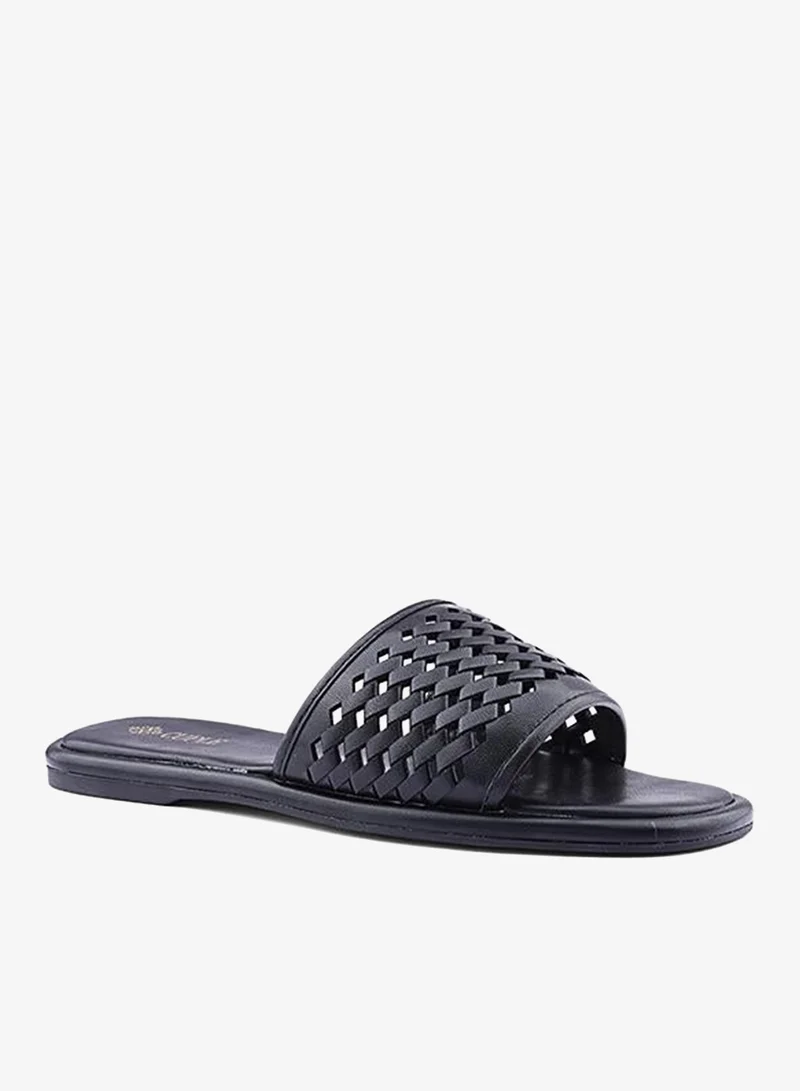 Cuple Casual Slide Sandals Black