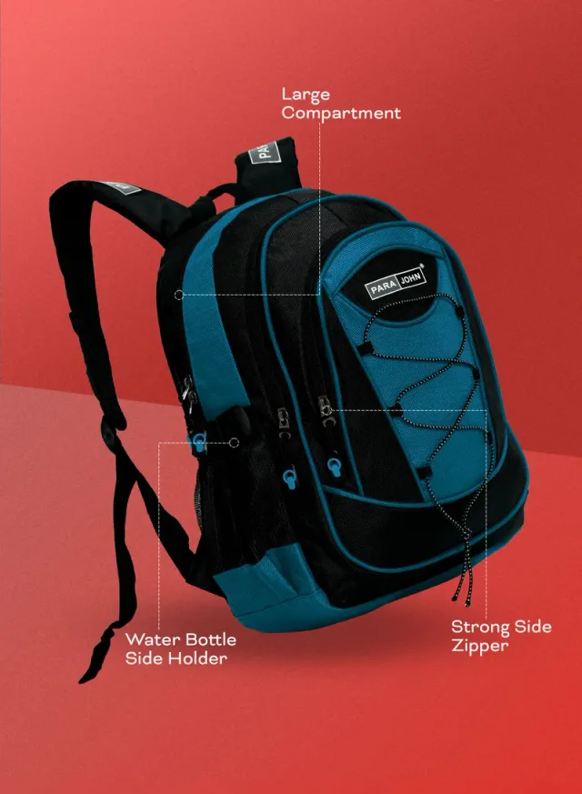 Classic Student Backpack Blue – image 4
