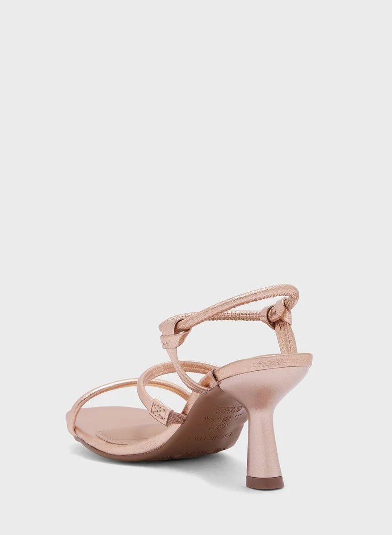 Women's Block Heel Sandals Light Beige