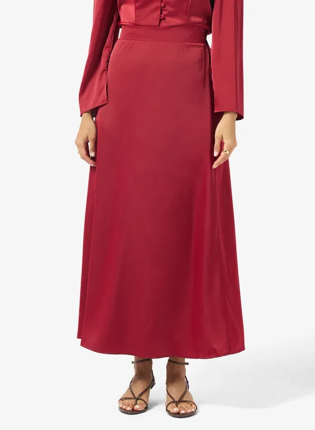 Longline Peplum Skirt Set – image 4