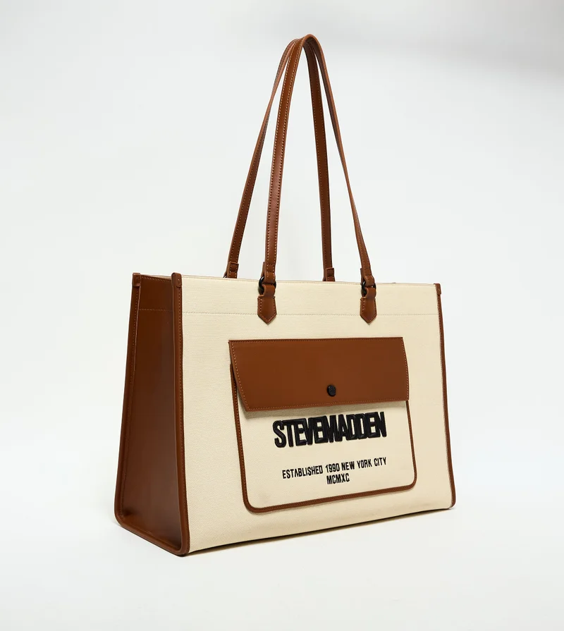 حقيبة توت Everyday نسائي من Steve Madden، بيج