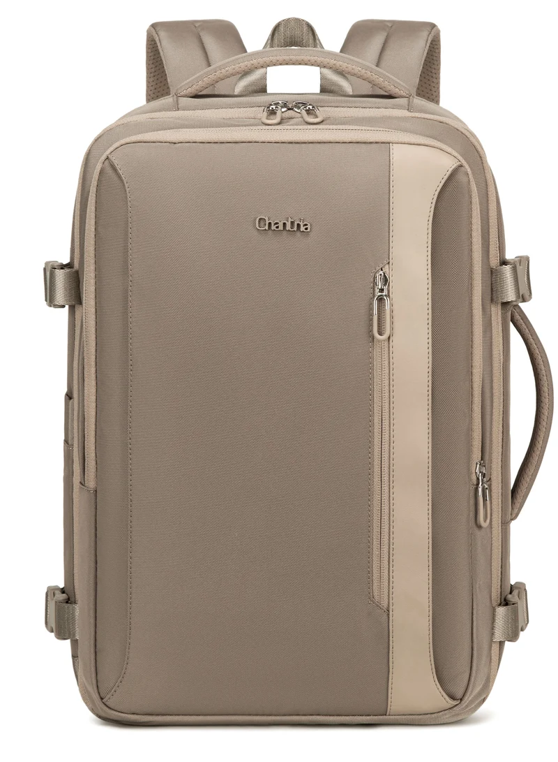 Women's Expandable Anti-Theft Laptop Backpack - Black