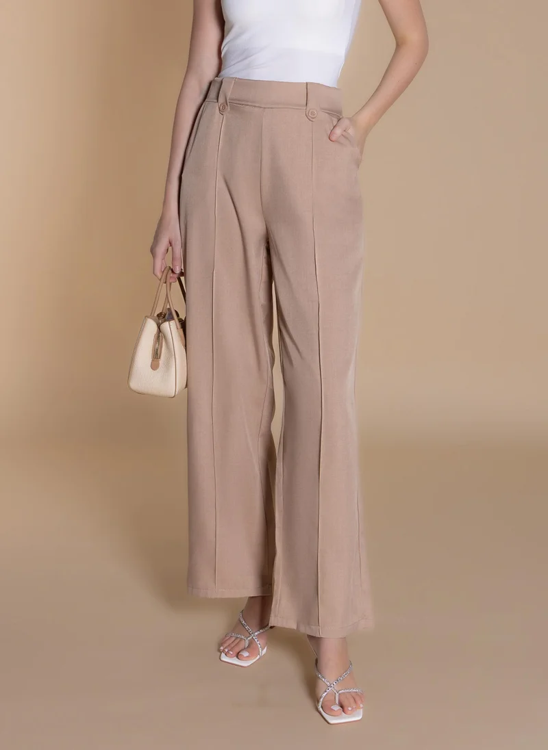 STRAIGHT FIT COMFORT TROUSERS