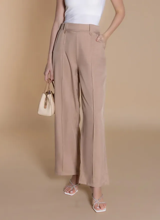 STRAIGHT FIT COMFORT TROUSERS