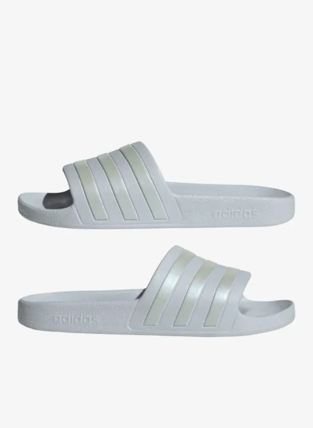 Adidas Women's Adilette Aqua Slides Blue – image 5