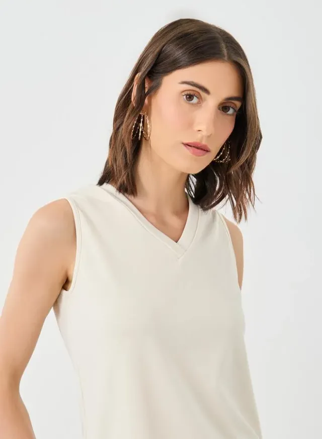 Women's Black 2-Piece Co-ord Set: Sleeveless Top and Pants – image 4