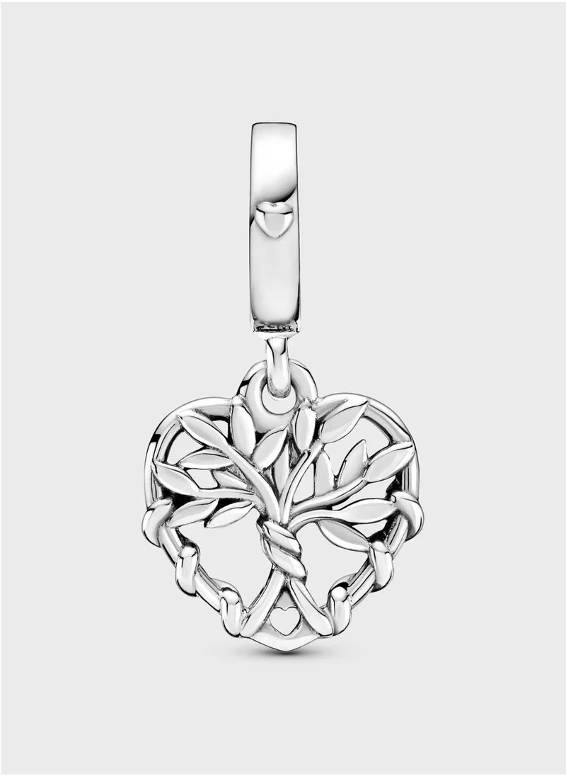 Family Tree Heart Dangle Charm