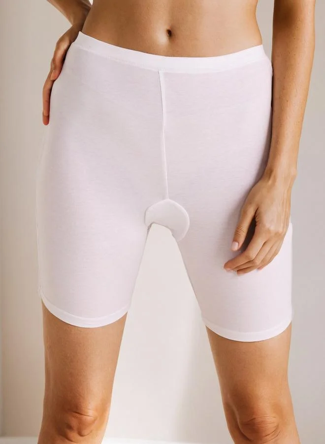 High Waist Shaping Briefs White