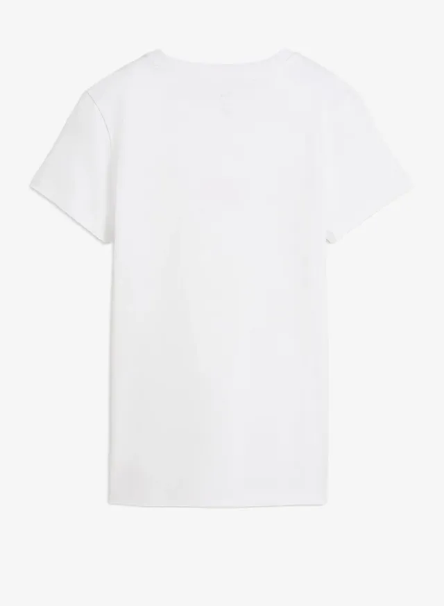 Logo Lab Metallic T-Shirt White – image 5