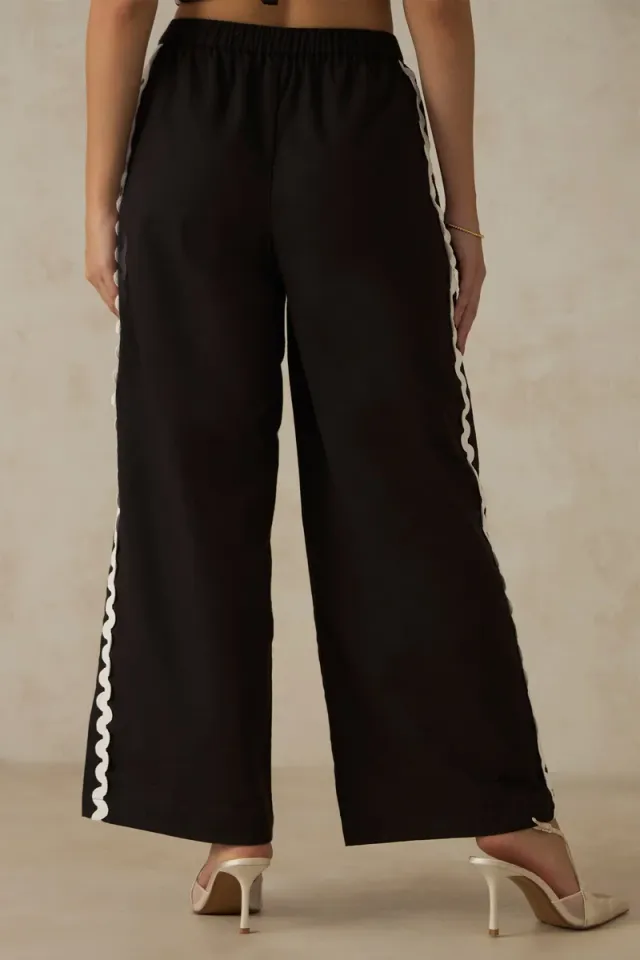 Women's Cotton Flared Dinner Pants – image 5