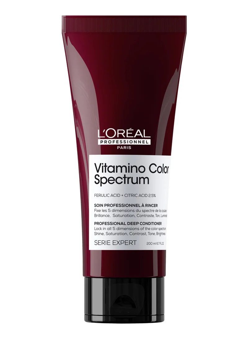 Vitamino Color Spectrum Shampoo & Conditioner, 200mL Dark Scarlet