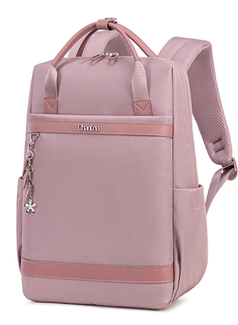 Women's Lightweight Anti-Theft Laptop Backpack - Black